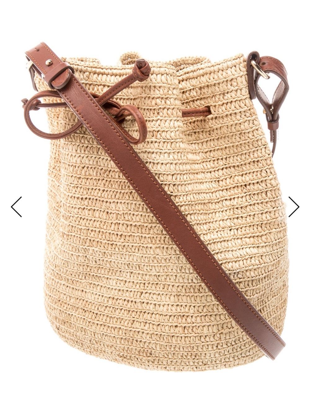 Sezane Farrow Bag Raffia - Picture 7 of 14